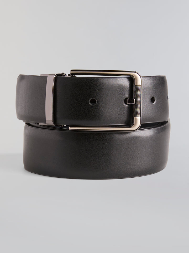 Bar Nose Nappa Belt (Navy) 