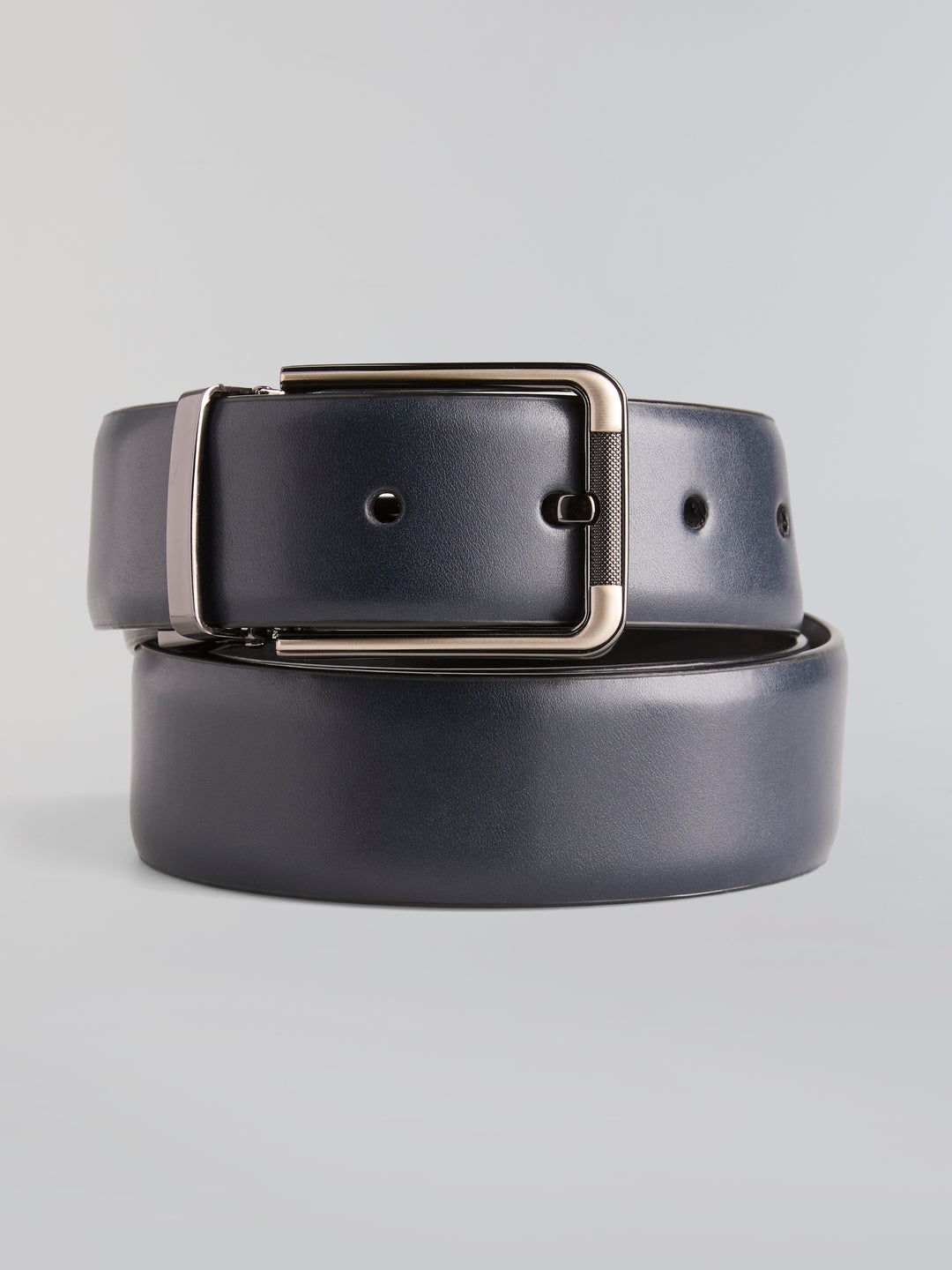 Bar Nose Nappa Belt (Navy) 