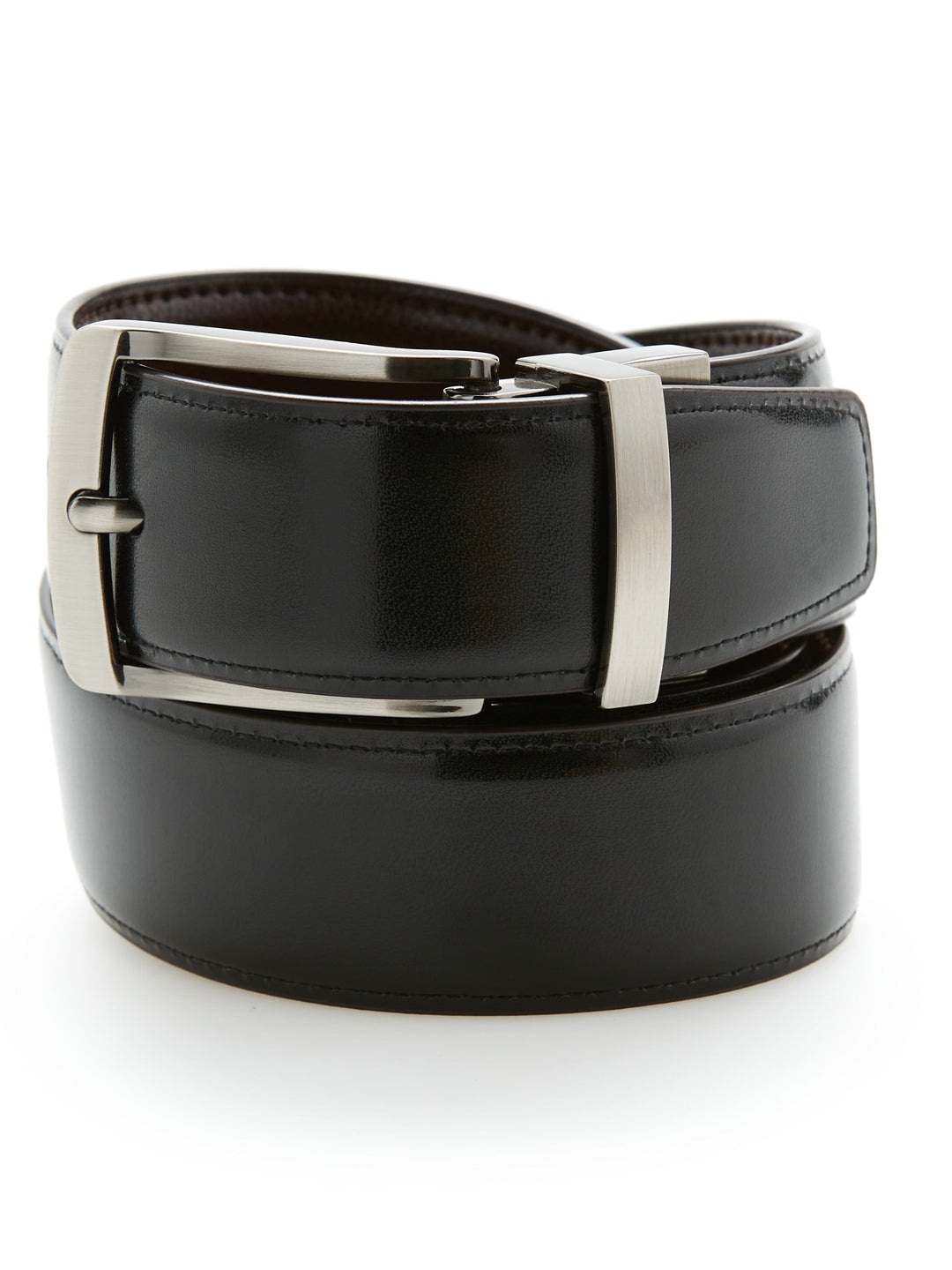 Burnished Edge Belt (Burnished Edge Brn/Blk) 
