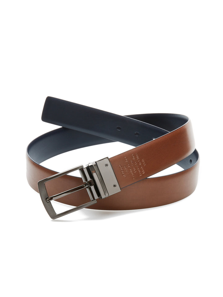 Leather Belt (Navy) 