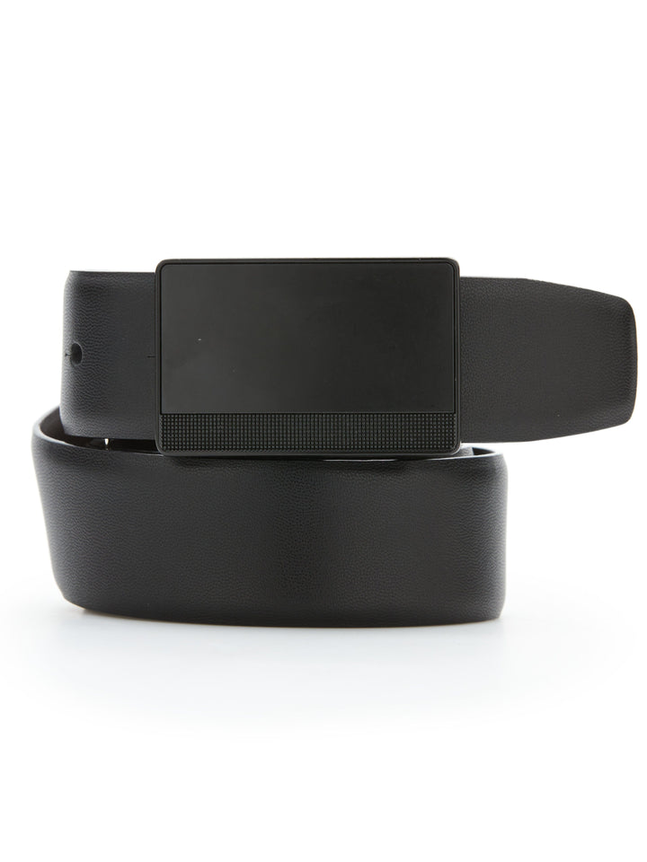 Black Pattern Plaque Belt (Blk20) 