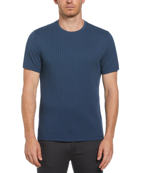 Solid Crew Tee (Dark Denim) 