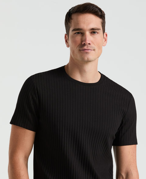 Solid Crew Tee (Black) 