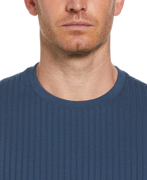 Solid Crew Tee (Dark Denim) 