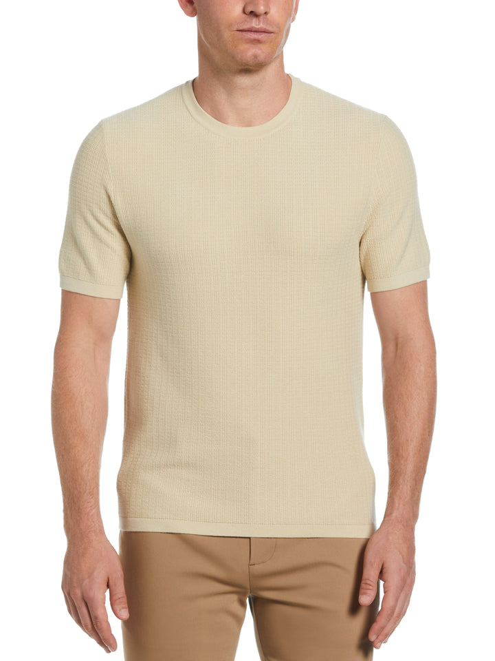 Rib Tech Crew Neck Sweater (Castle Wall) 