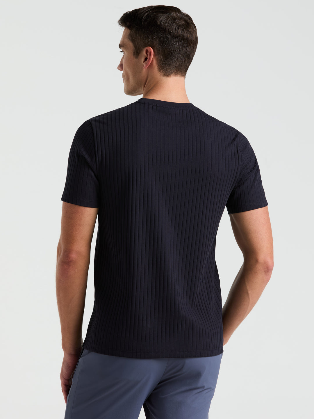 Solid Crew Tee (Dark Sapphire) 