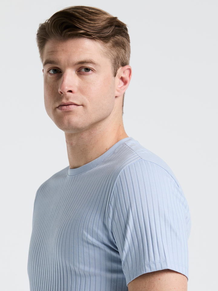 Solid Crew Tee (Kentucky Blue) 