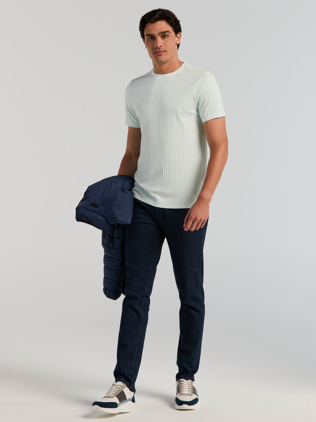 Solid Crew Tee (Skylight) 