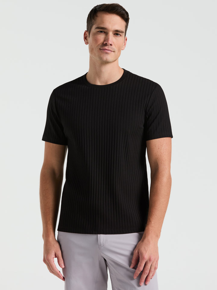 Solid Crew Tee (Black) 