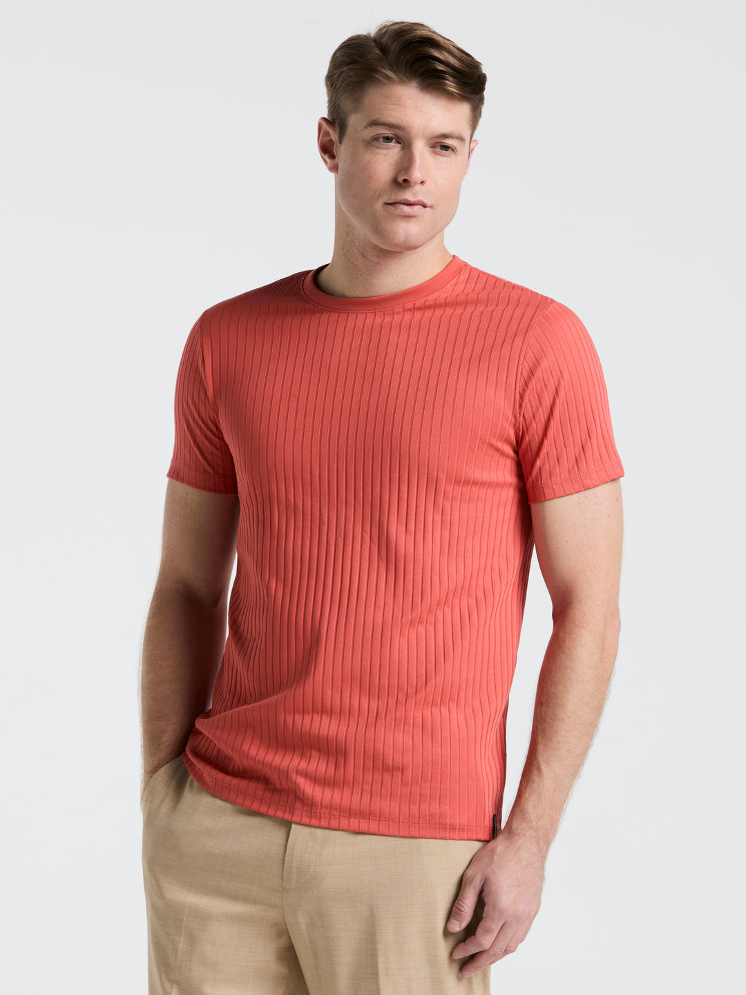 Solid Crew Tee (Burnt Sienna) 