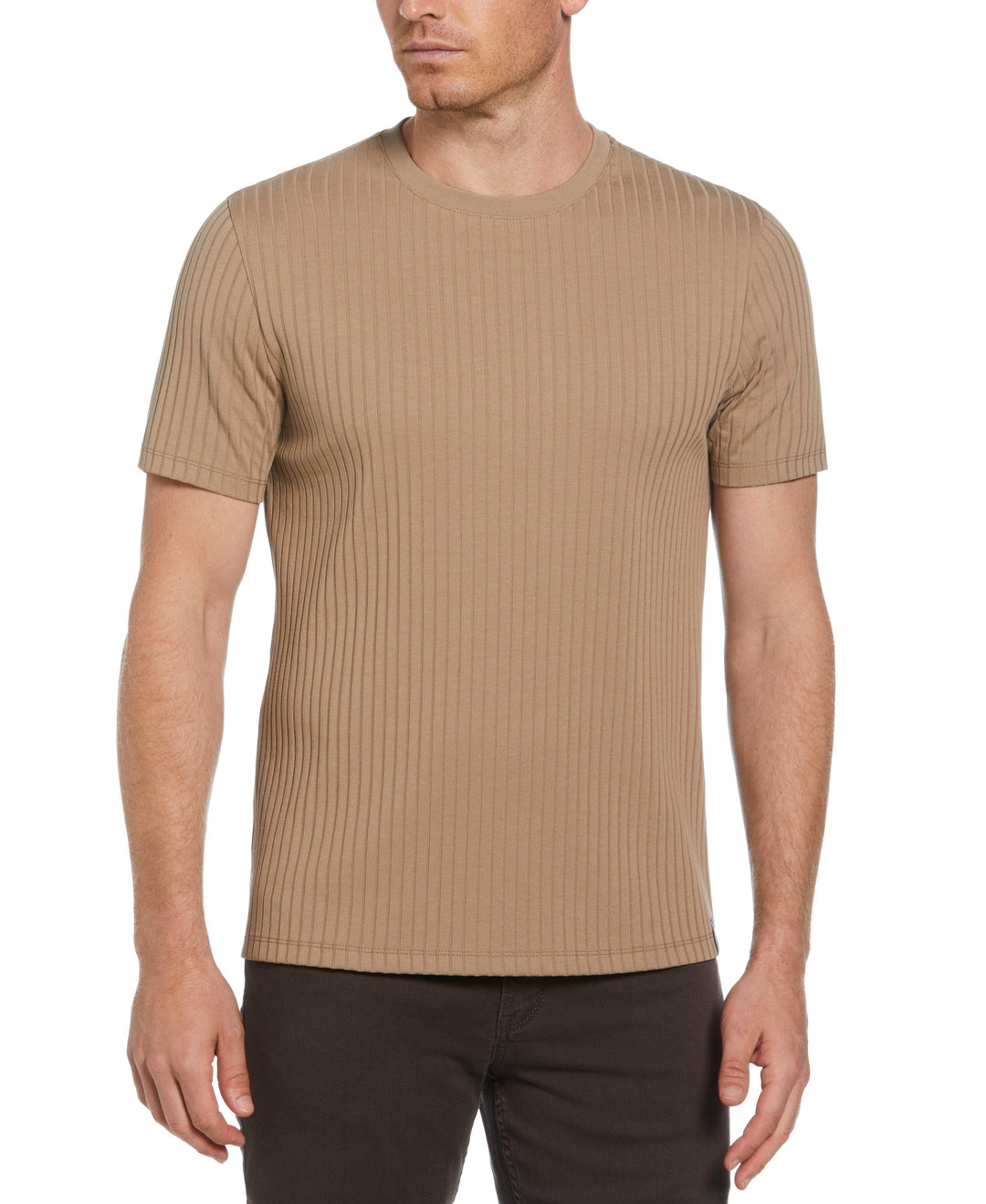 Solid Crew Tee (Desert Taupe) 