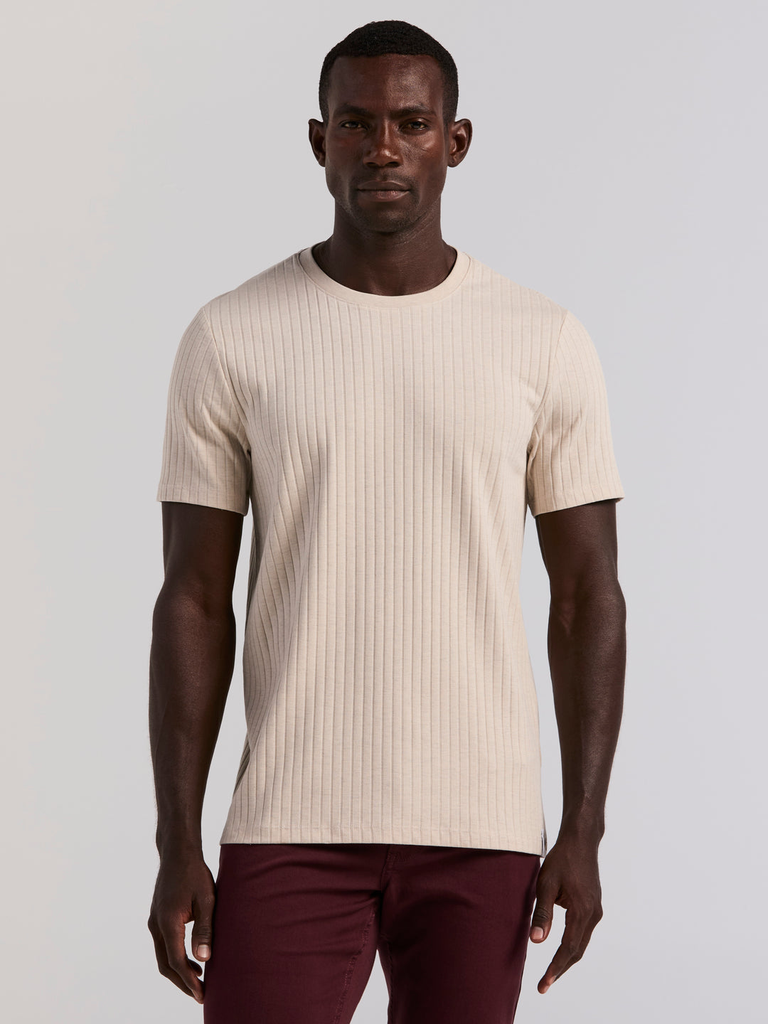 Solid Crew Tee (Island Fossil Htr) 