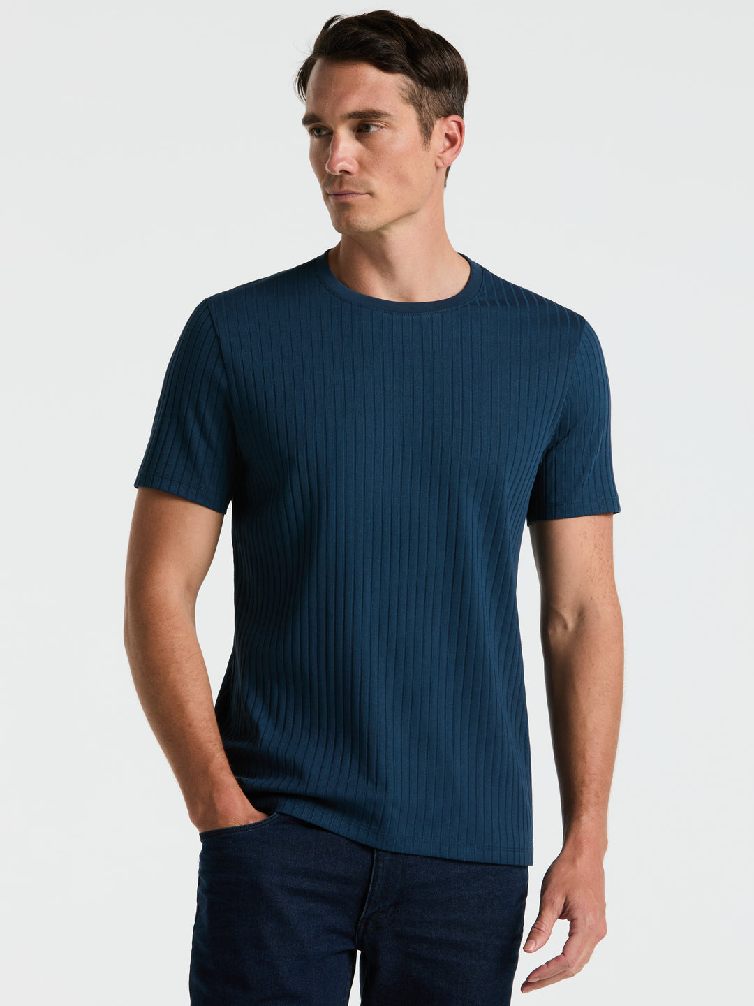 Solid Crew Tee (Moonlight Ocean) 