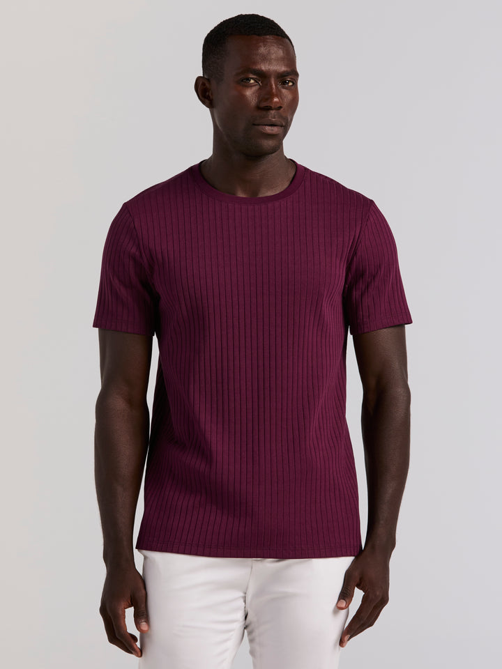 Solid Crew Tee (Potent Purple) 