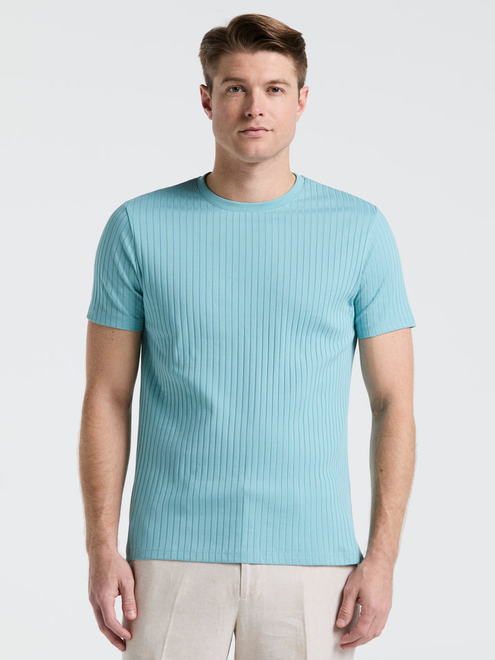 Solid Crew Tee (Reef Waters) 