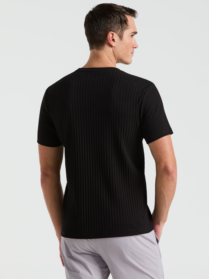 Solid Crew Tee (Black) 
