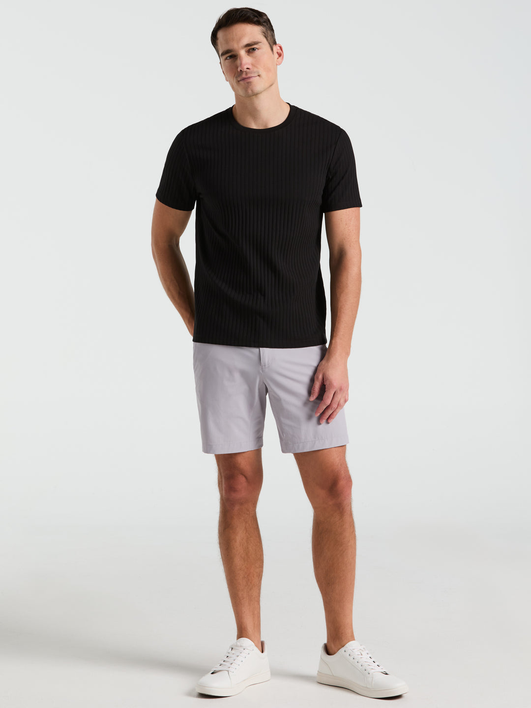 Solid Crew Tee (Black) 