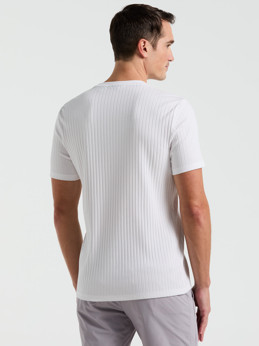 Solid Crew Tee (Bright White) 