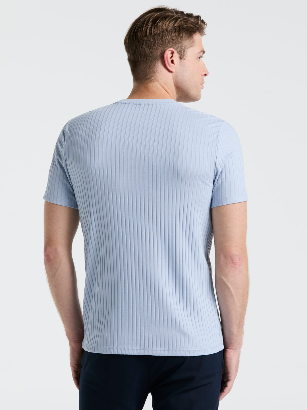 Solid Crew Tee (Kentucky Blue) 