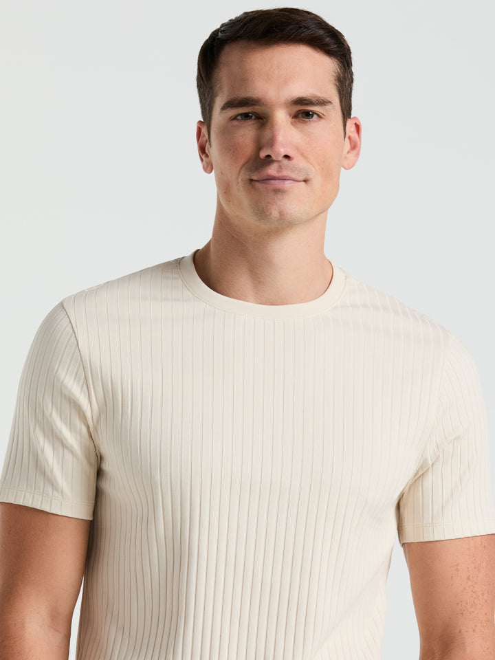 Solid Crew Tee (Birch) 