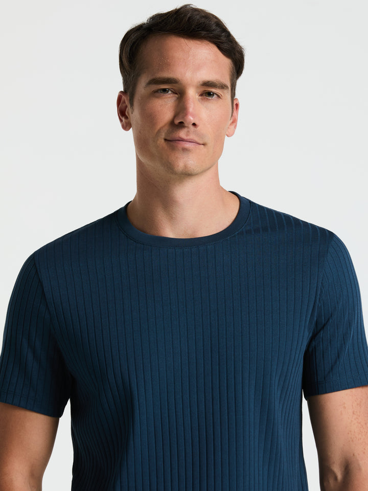 Solid Crew Tee (Moonlight Ocean) 