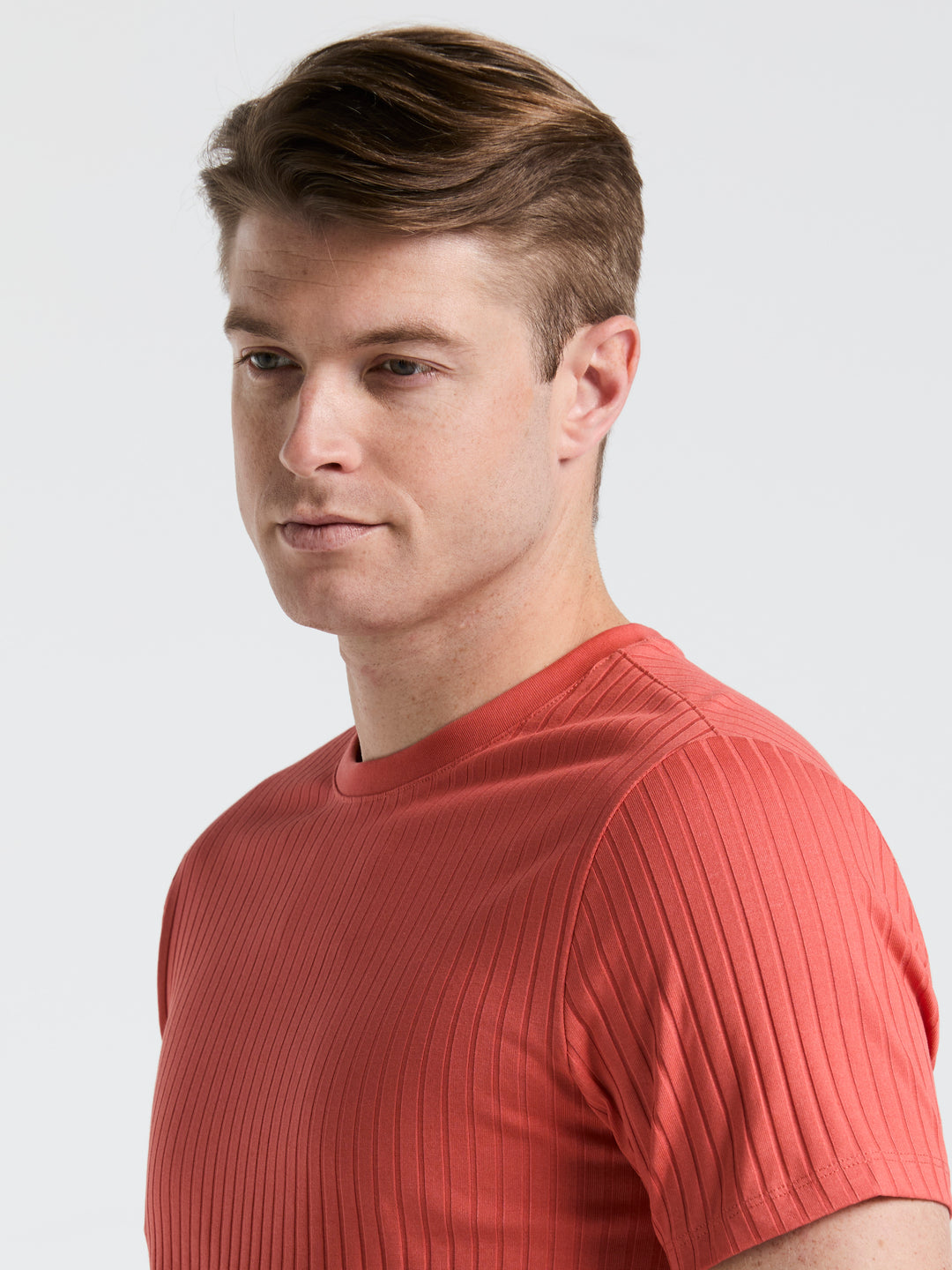 Solid Crew Tee (Burnt Sienna) 