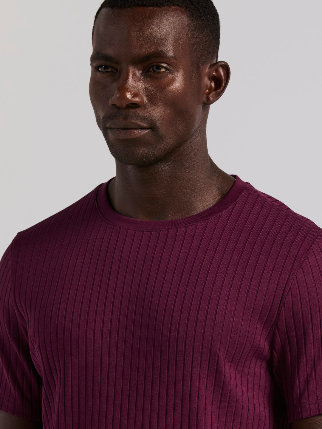 Solid Crew Tee (Potent Purple) 