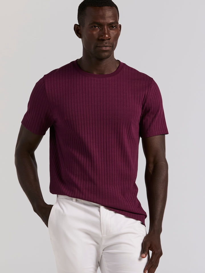 Solid Crew Tee (Potent Purple) 