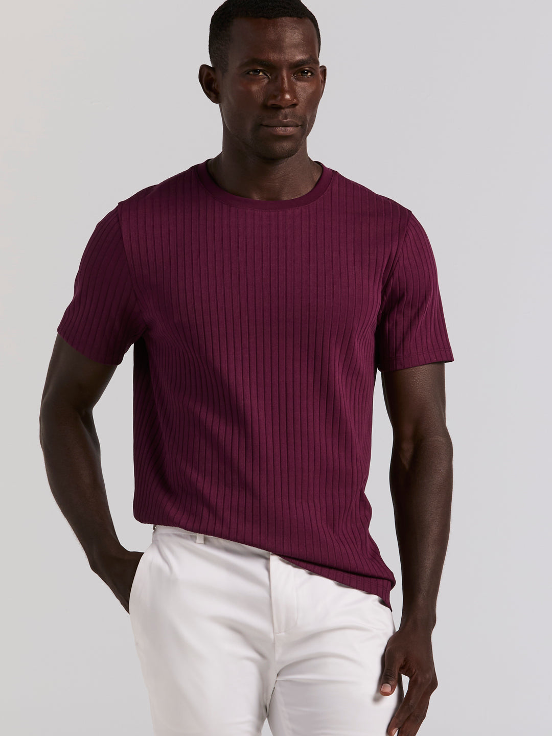 Solid Crew Tee (Potent Purple) 