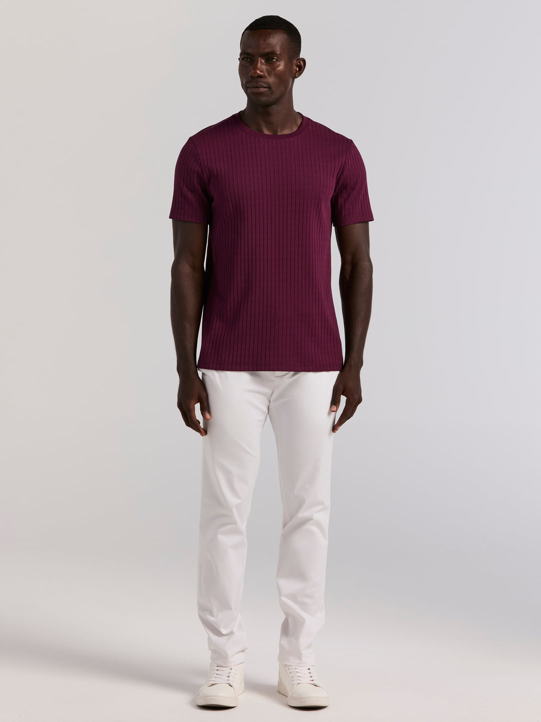 Solid Crew Tee (Potent Purple) 