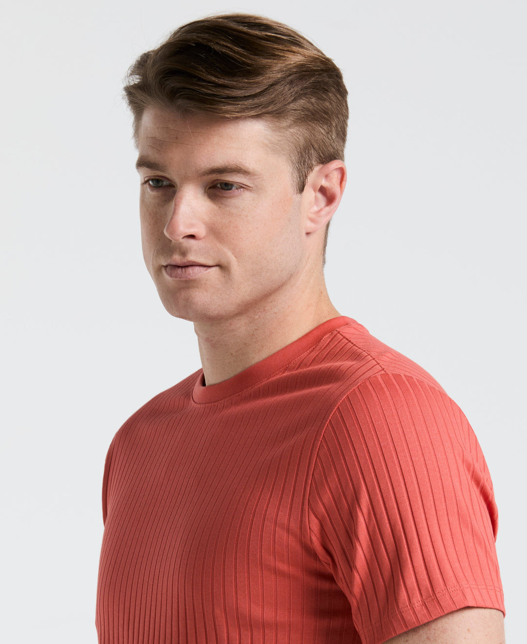 Solid Crew Tee (Burnt Sienna) 