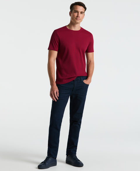 Solid Crew Tee (Rumba Red) 