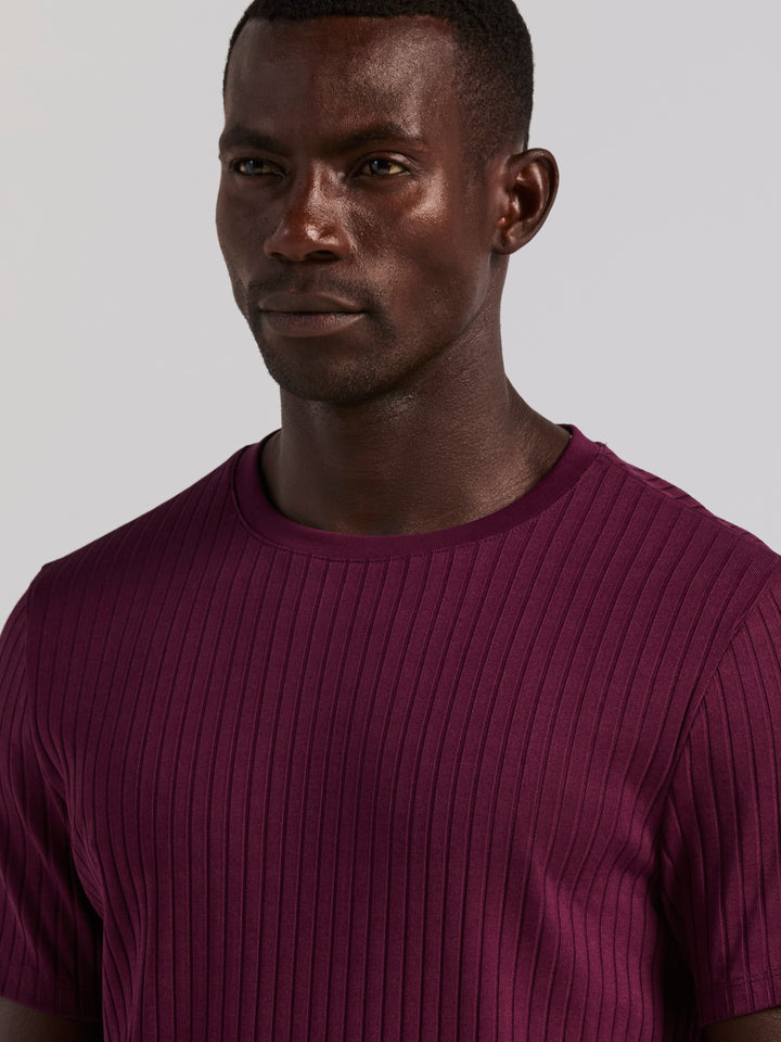 Solid Crew Tee (Potent Purple) 