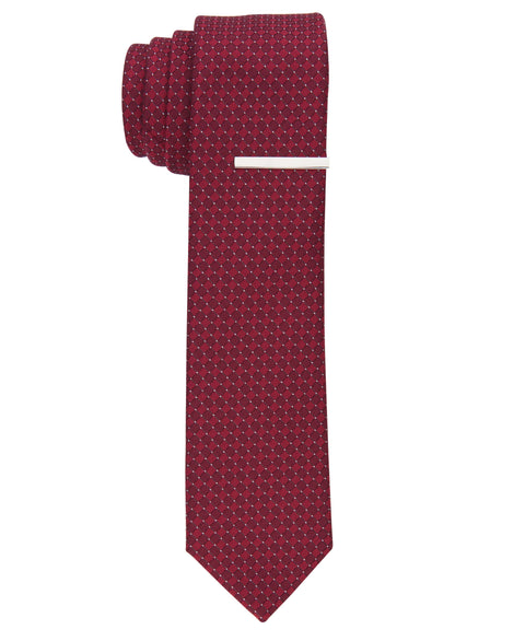 Rogin Mini Tie (Burgundy) 