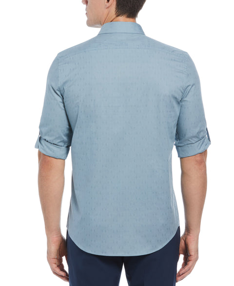 Rolled Sleeve Cotton Shirt (Citadel) 