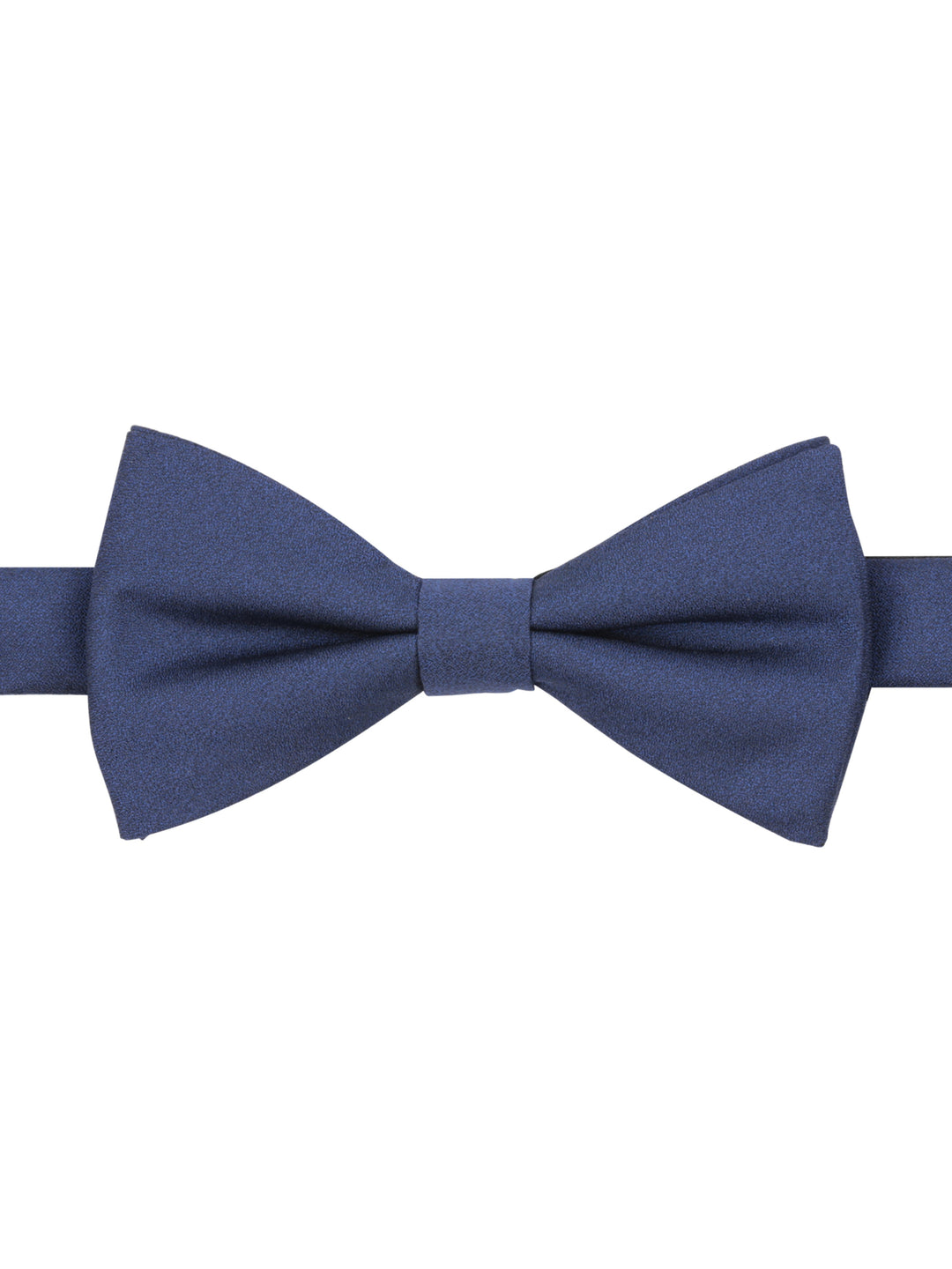 Sable Solid Silk Bow Tie (Navy)