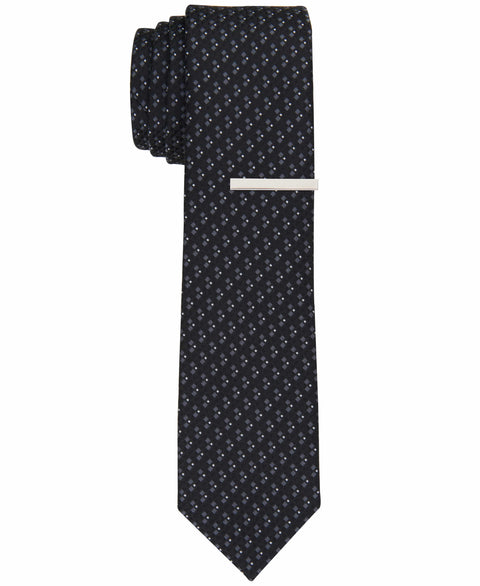 SAMSOM MINI SLIM TIE (Black) 