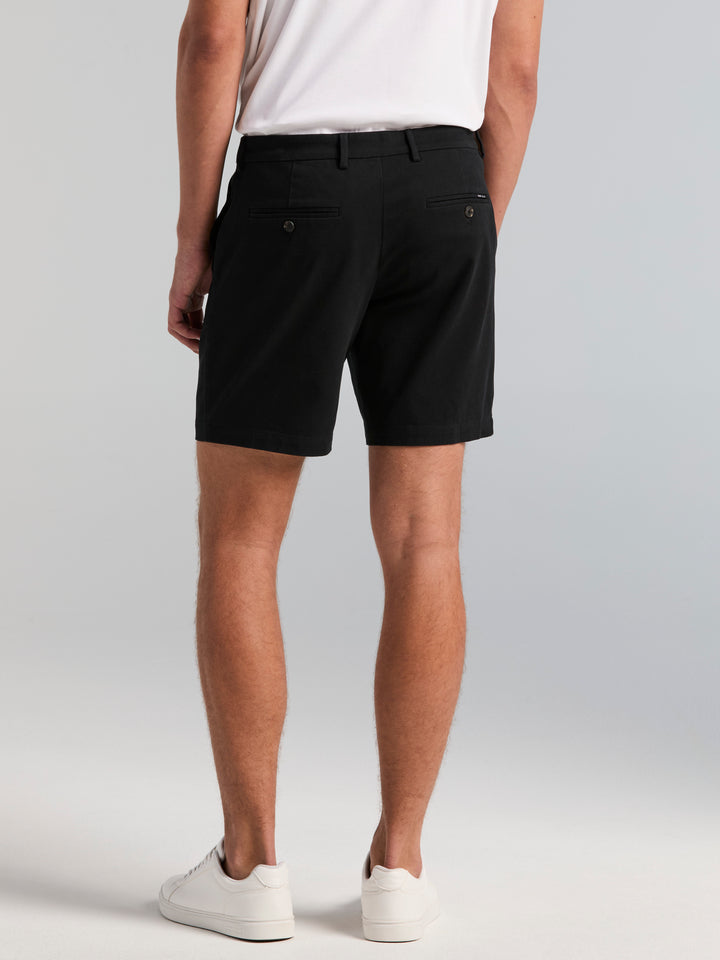 Cotton Sateen Anywhere Bermuda 8" Short (Caviar) 
