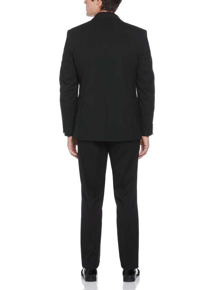 Tux Jacket with Satin Piecing (Black) 