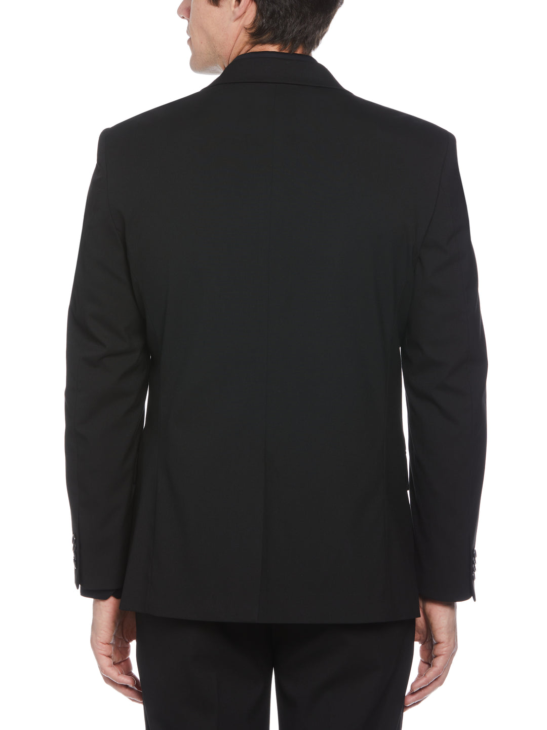 Tux Jacket with Satin Piecing (Black) 