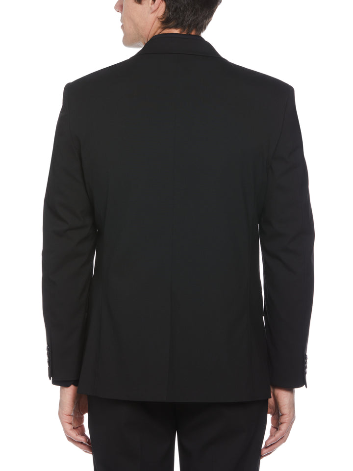 Tux Jacket with Satin Piecing (Black) 
