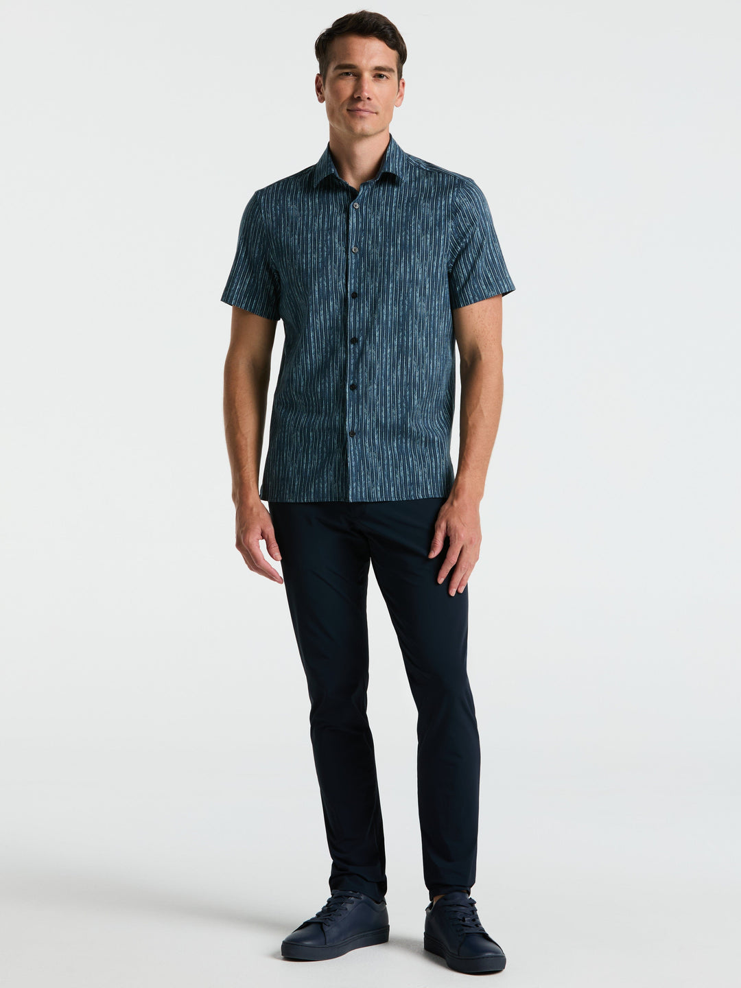 Striped Shirt (Blue Wing Teal) 