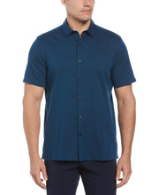 Short Sleeve Dobby Visco Shirt (Gibraltar Sea) 