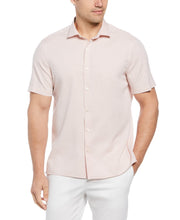 Short Sleeve Dobby Visco Shirt (Misty Rose) 
