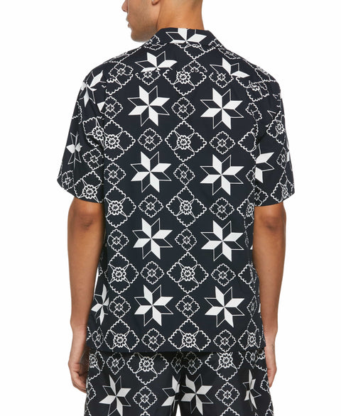 Short Sleeve Star Shirt (Dark Sapphire) 