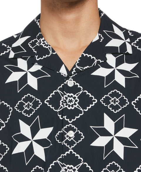 Short Sleeve Star Shirt (Dark Sapphire) 
