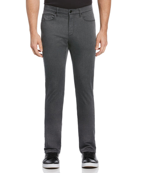 Skinny Fit Stretch Heather Anywhere 5-Pocket Pant (Charcoal Heather) 
