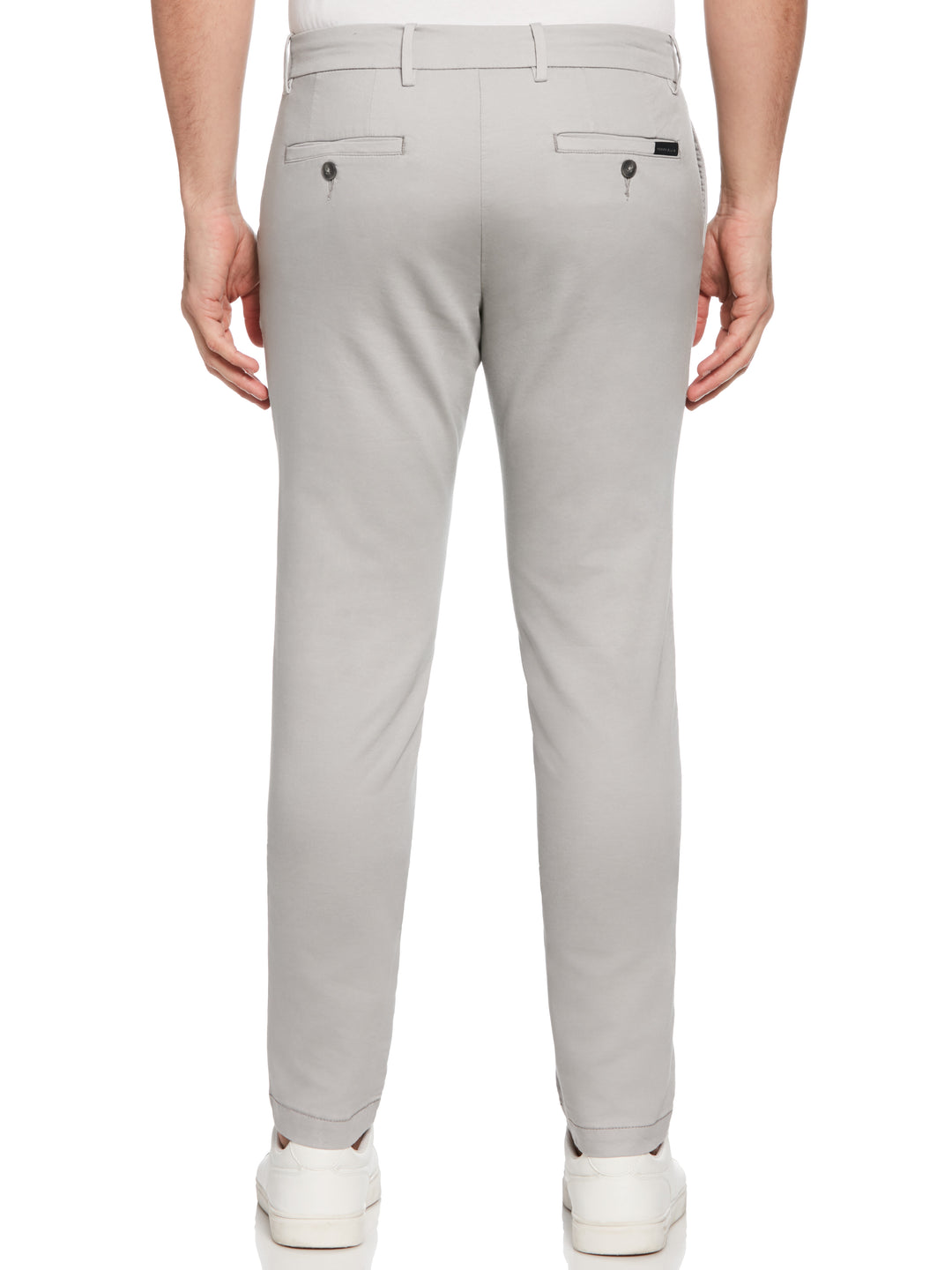 Skinny Fit Flat Front Stretch Chino (High Rise) 