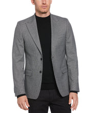 Skinny Fit Peak Lapel Sport Coat (Lt Grey/Black) 