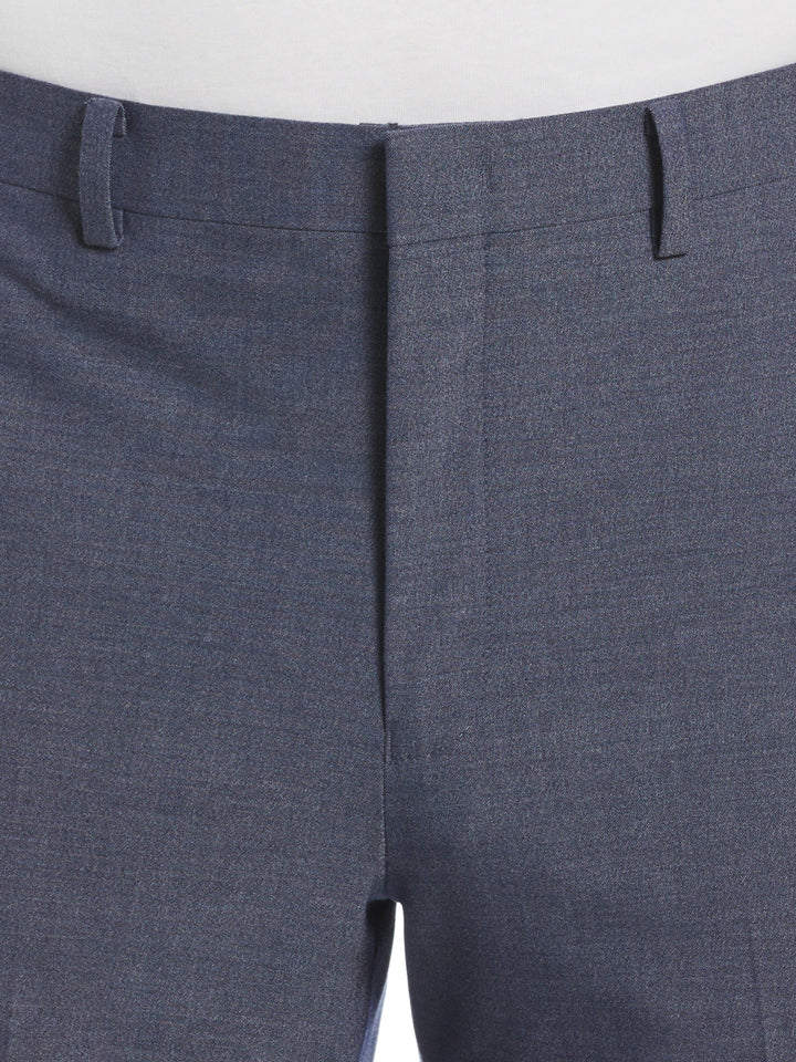 Slim Fit Iridescent Suit Pant (Blue) 